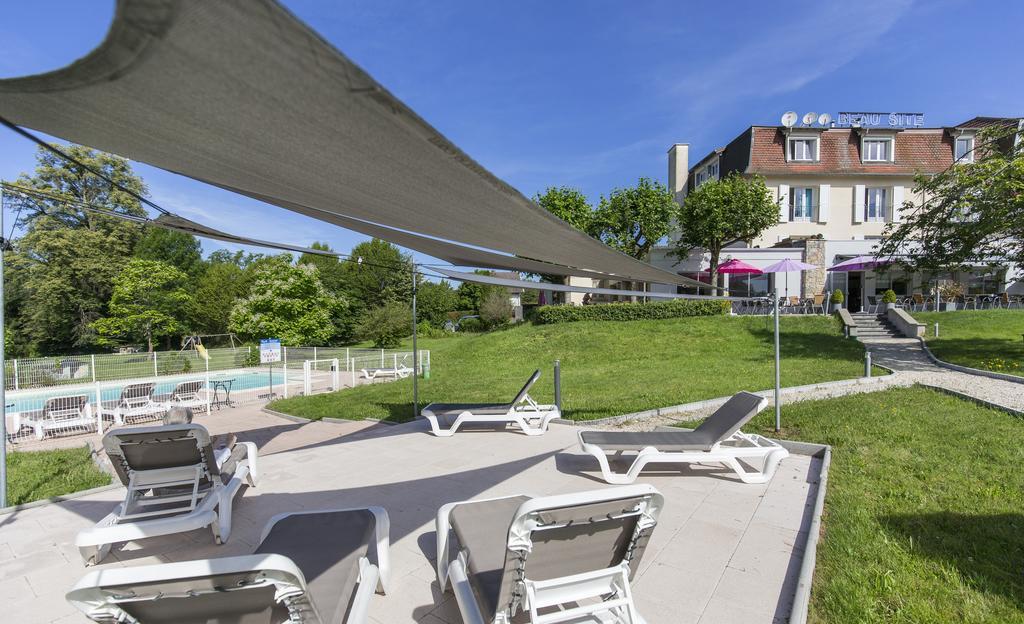 Logis Hotel Restaurant Spa Beau Site Luxeuil-les-Bains Eksteriør billede