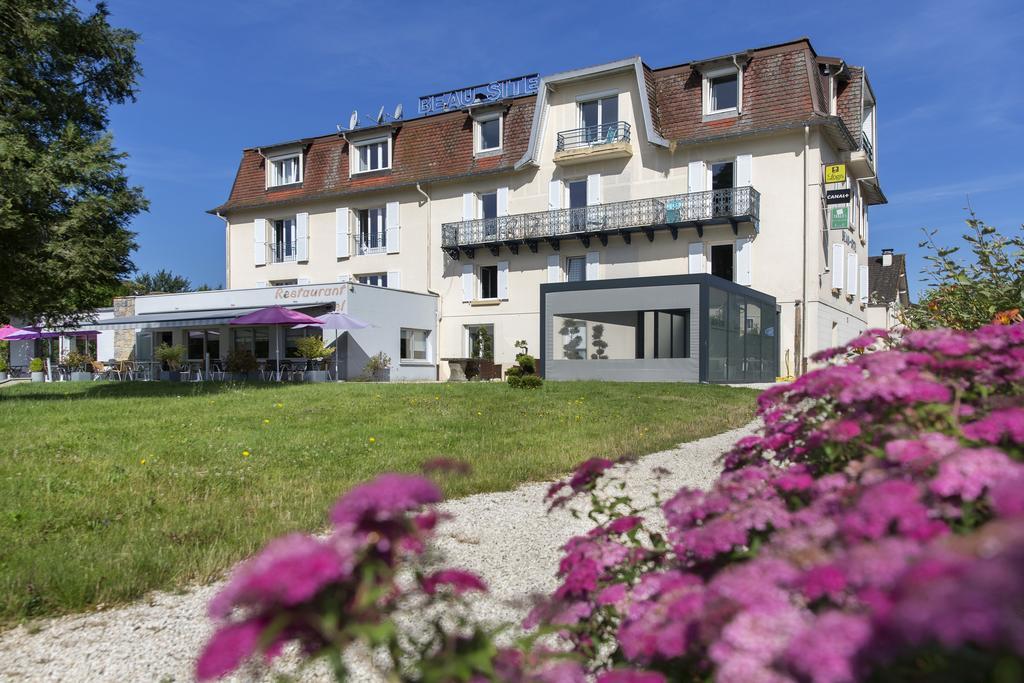 Logis Hotel Restaurant Spa Beau Site Luxeuil-les-Bains Eksteriør billede