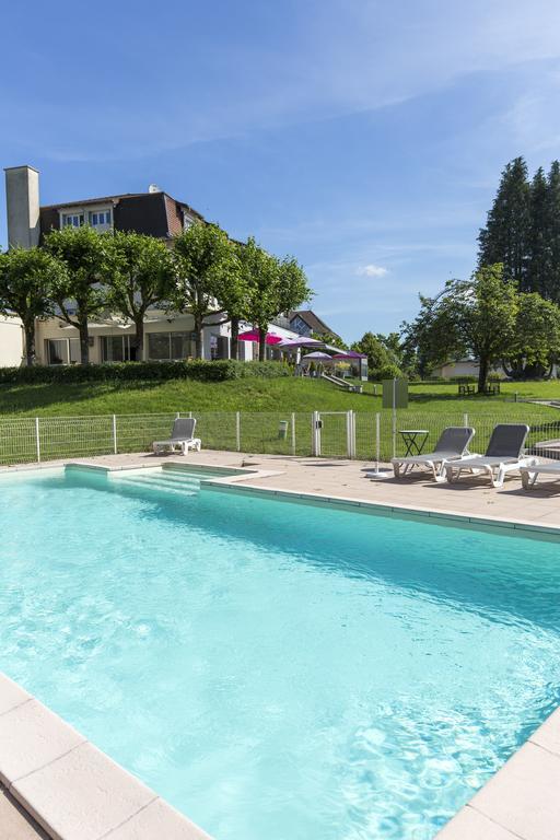 Logis Hotel Restaurant Spa Beau Site Luxeuil-les-Bains Eksteriør billede