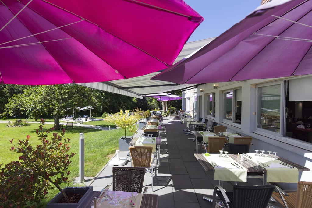 Logis Hotel Restaurant Spa Beau Site Luxeuil-les-Bains Eksteriør billede