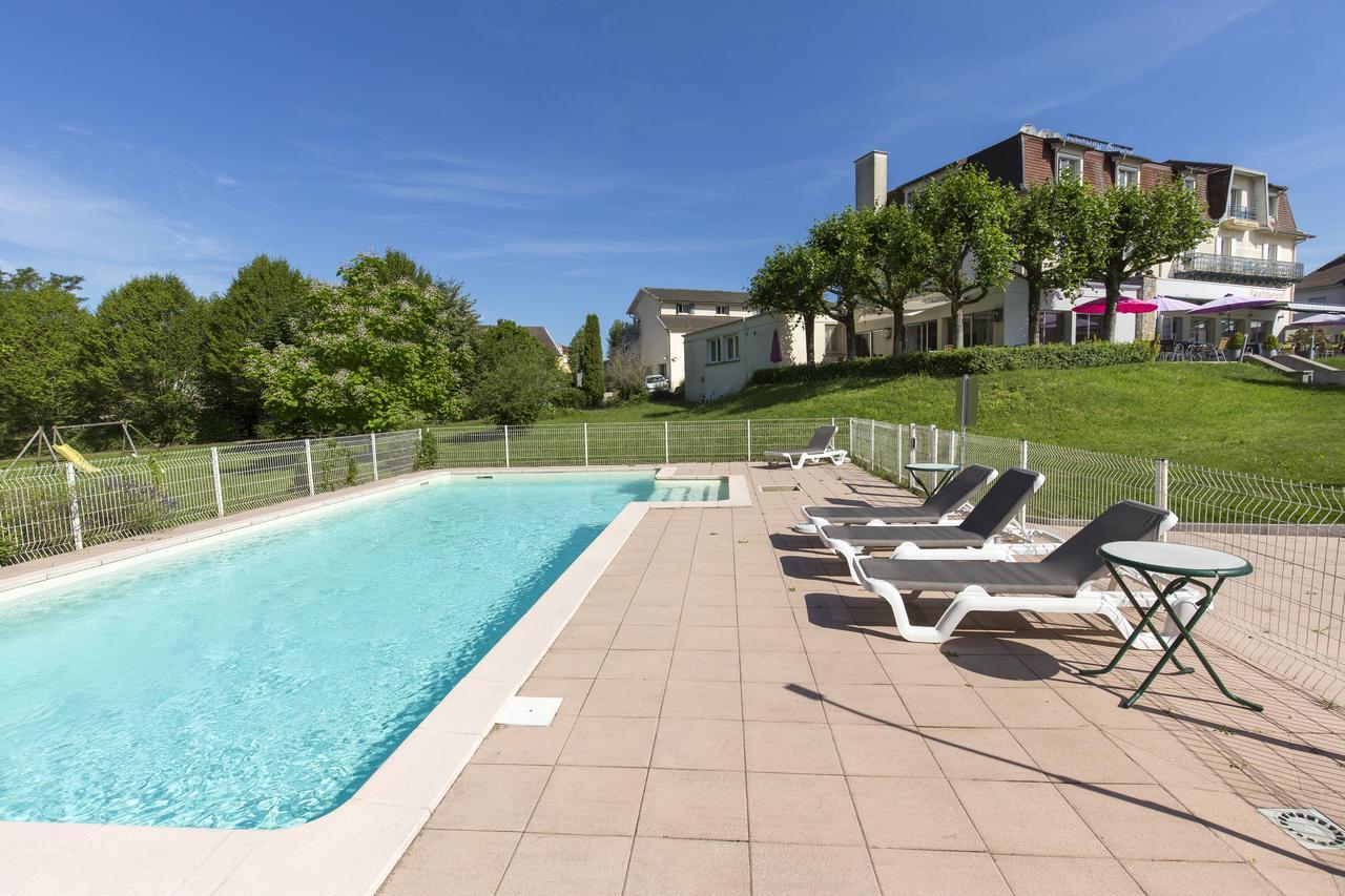 Logis Hotel Restaurant Spa Beau Site Luxeuil-les-Bains Eksteriør billede