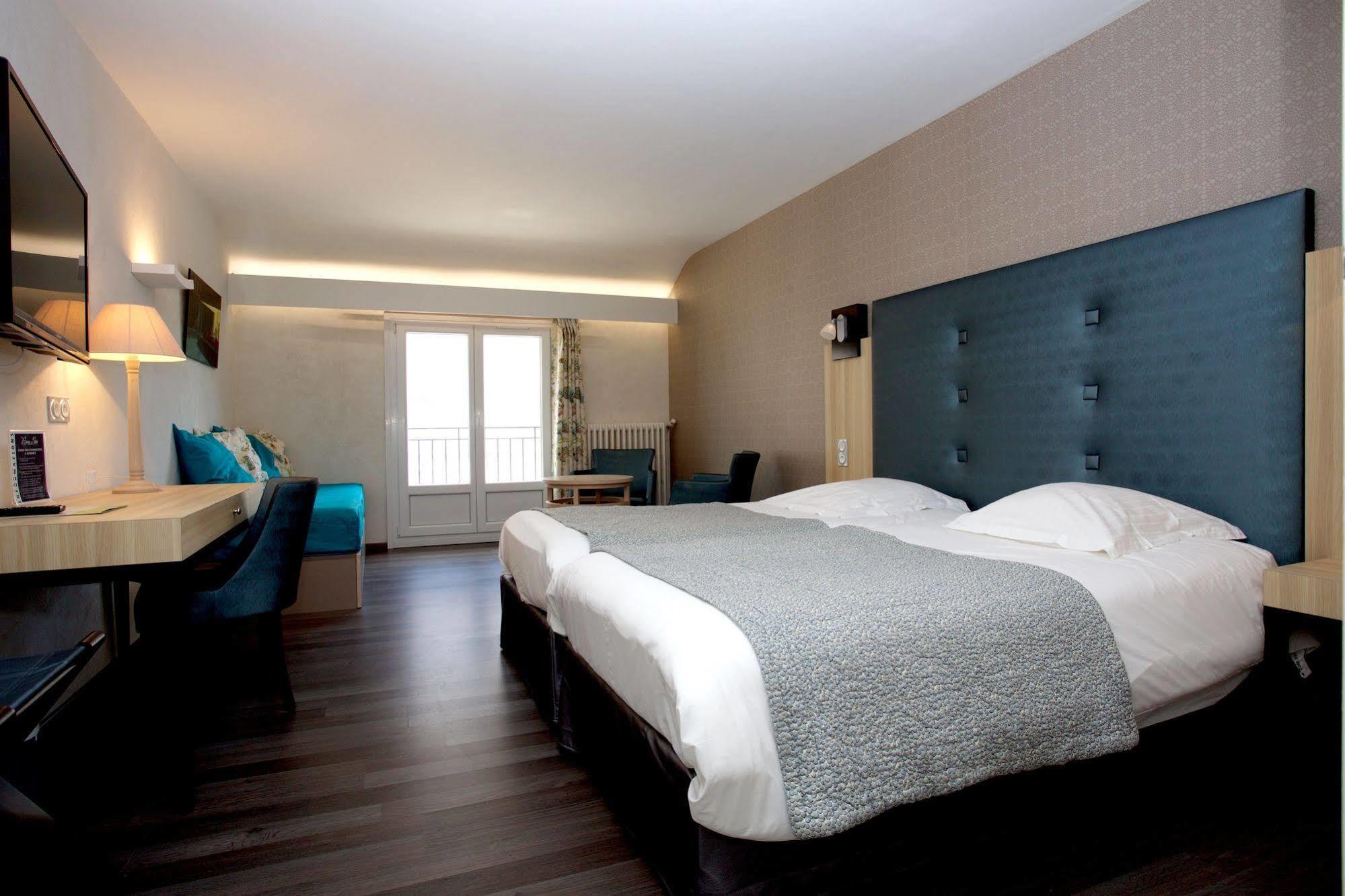 Logis Hotel Restaurant Spa Beau Site Luxeuil-les-Bains Eksteriør billede