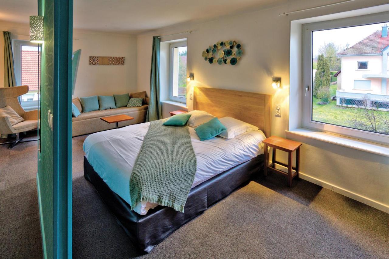 Logis Hotel Restaurant Spa Beau Site Luxeuil-les-Bains Eksteriør billede