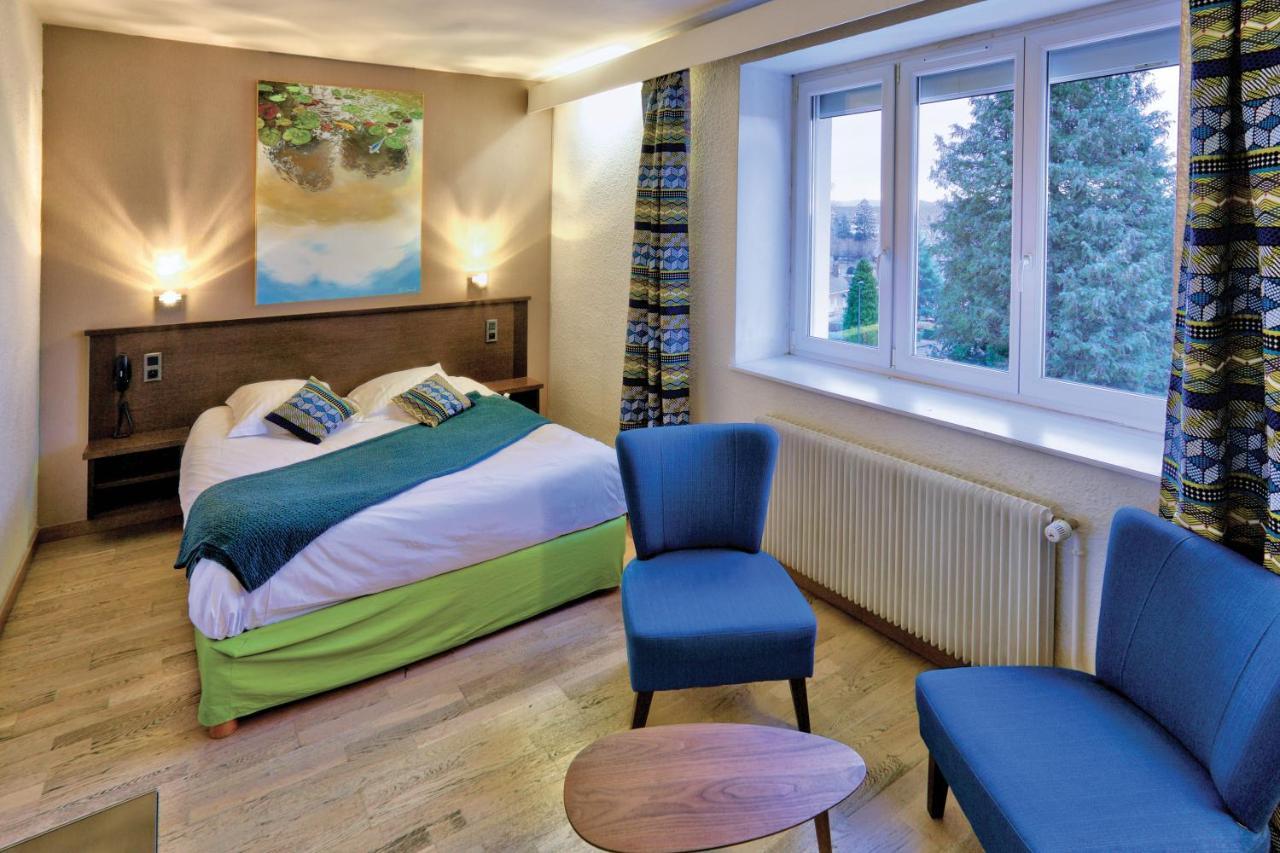 Logis Hotel Restaurant Spa Beau Site Luxeuil-les-Bains Eksteriør billede